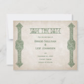 Save The Date Viking Celtic Gamer Mariage (Devant)