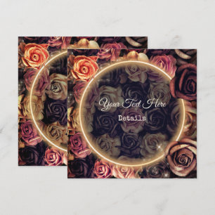 Save The Date Vintage Floral Enregistrer La Date