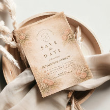 Vintage Garden Floral Antique Wedding