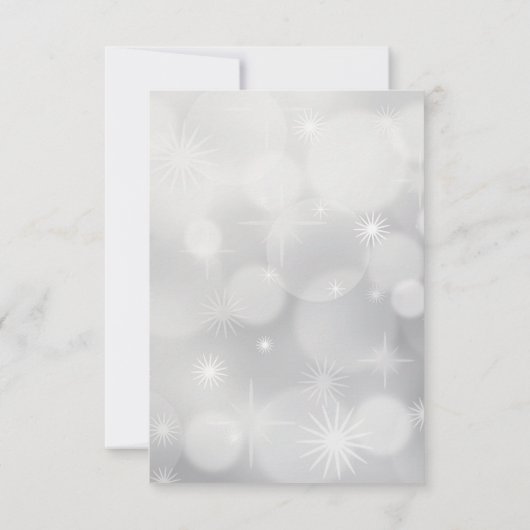 Save The Date Voiture rouge rétro portant un arbre de Noël (Dos)