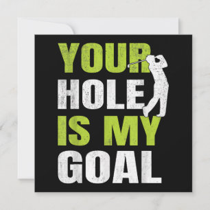 Save The Date Votre Trou Est Mon Objectif - Golf Player Humour d