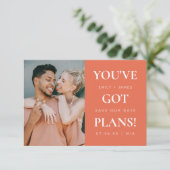 Save The Date Vous avez des projets Mariage drôle (Debout devant)