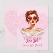 Save The Date Vous aviez un seul travail (Devant / Derrière)
