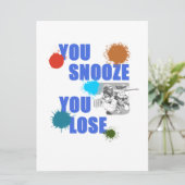 Save The Date Vous Snooze Vous Perdez Paintball Woodsball Jeu Ca (Debout devant)