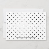 Save The Date Vrai Romance COULEUR MODIFIABLE Enregistrer La Car (Dos)