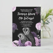 Save The Date Wedding de Gothic Owls (Debout devant)