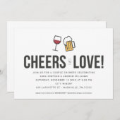 Save The Date Wedding shower de Cheval to Love Couples (Devant / Derrière)