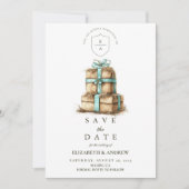 Save The Date Western Cowboy Mariage de Noël (Devant)