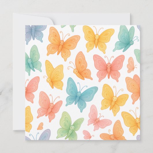 Save The Date "Whimsical Butterflies" (Dos)