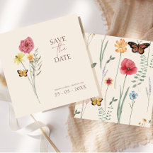 Whimsical Fleur sauvage rose jaune Enregistrer la 