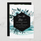 Save The Date Whimsical Rustic Mariage nautique (Devant / Derrière)
