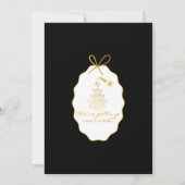 Save The Date Whimsical Stripes Handwritten Painted Wedding  (Dos)