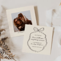 Whimsky Quirky manuscrit Mariage Bow