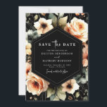 Save The Date Whimssical Romantic Peach Mariage<br><div class="desc">Charmez vos invités avec la carte Whimsical Romantic Peach Wedding Enregistrer la carte Date. Ce téléchargement numérique modifiable présente un mélange de détails ludiques et fantaisistes avec des tons doux de pêche, parfait pour créer une humeur légère mais romantique. Personnalisable en ligne, ce modèle vous permet d'ajouter facilement vos informations...</div>