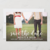 Save The Date Whimsy Photo Enregistrer la date de l'annonce (Devant)