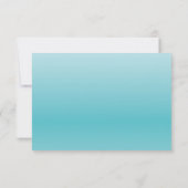 Save The Date White Plumeria Mariage Tropical Enregistrer La Dat (Dos)