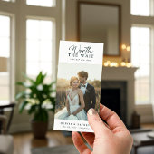 Save The Date Worth the Wait Wedding Postponement Bookmark Photo