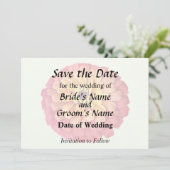 Save The Date Zinnia dans des nuances d'orange (Debout devant)