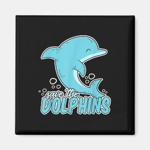 Save the Dolphins - Zee Animal Environmental Prote Magneet