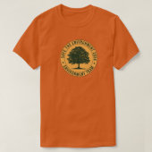 Save the Environment Basic Donker T-shirt (Design voorkant)