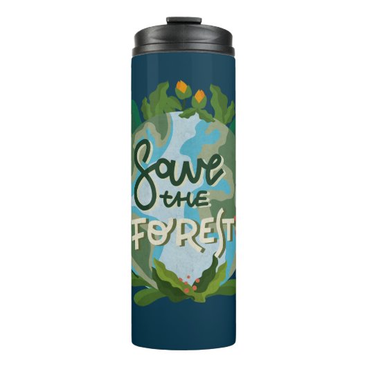 Save the Forest Thermosbeker (Voorkant)