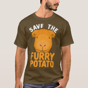 Save the Furry Potato Guinea Pig T-shirt