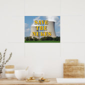 Save The Nukes Poster (Keuken)