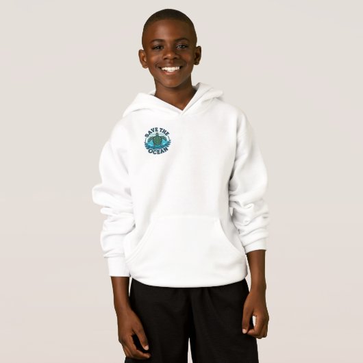 save the ocean sweatshirt (Devant entier)