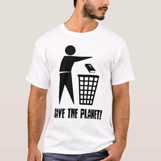 Save the Planet! (Clara) T-shirt (Voorkant)