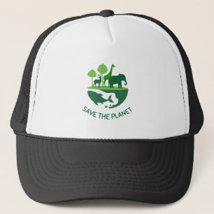 Save The Planet - Kiroverse Studio Trucker Hoed Pet