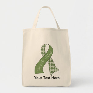 Save the Planet Ribbon: Everygreens Grocery Tas