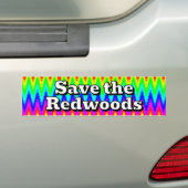 Save the Redwoods Bumpersticker (Op auto)