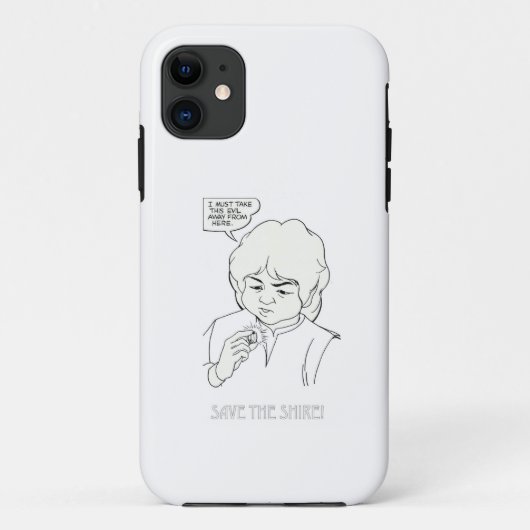 SAVE THE SHIRE(TM) iPhone / iPad hoesje (Achterkant)