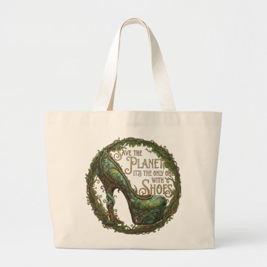 Save the Shoe Planet Multi-Function Tote (Voorkant)