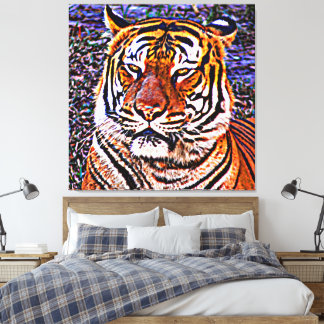 Save The Tigers Canvas Afdruk