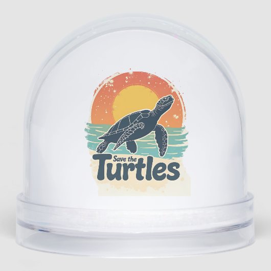Save The Turtles Animal Rights Sea Turtle Retro St (Avant)