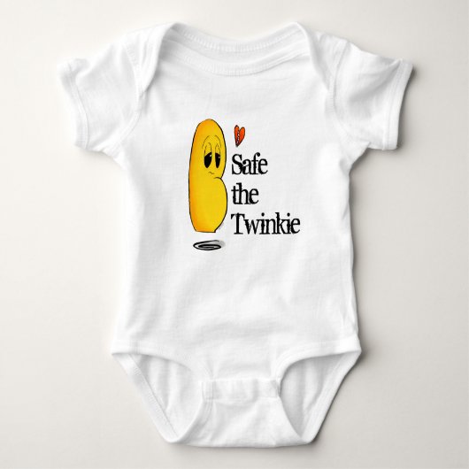 Save The Twinkie beroemd gemaakt door Baby's By Pl Romper (Voorkant)