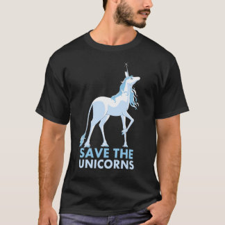 Save the Unicorns friends gift T-shirt