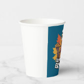 Save turkey eat pizza  papieren bekers (Rechts)