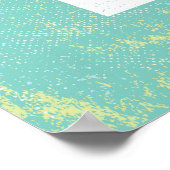 Save Water Drink Tequila Boho Cowgirl Zuidwest Poster (Hoek)