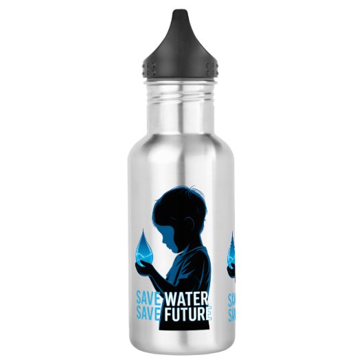 Save Water Save Future Waterfles (Links)
