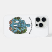 Save Water Save Nature Eco-Conscious Environmental iPhone Hoesje (Achterkant horizontaal)