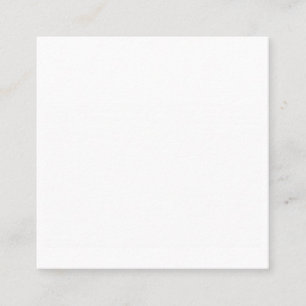 *~* SAVE WHITE verloopbestand Vierkante Visitekaartje