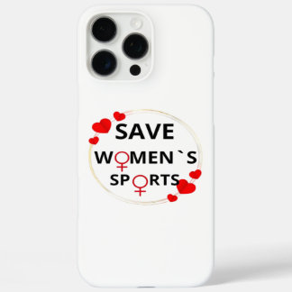 Save Womens Sports Classic iPhone 16 Pro Max Hoesje