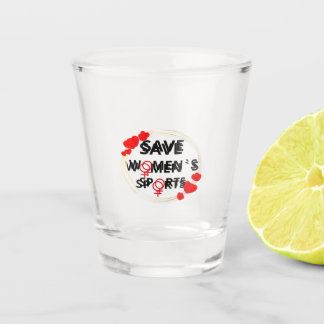 Save Womens Sports Classic Shot Glas