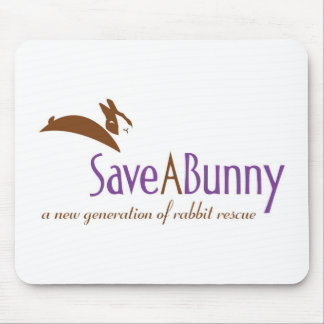 SaveABunny Logo Muismat