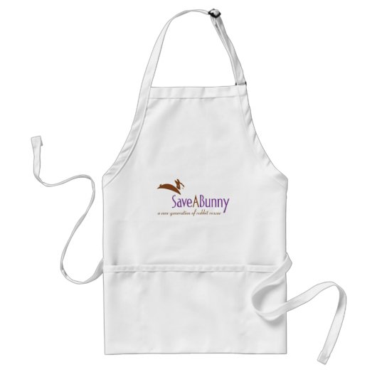 SaveABunny Logo Standaard Schort (Voorkant)