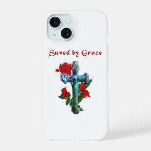 Saved By Grace iPhone 15 Hoesje