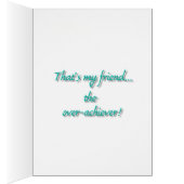 Saved Whales greeting card (Intérieur (Droit))