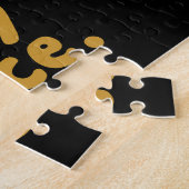 Saveloy, Chips & Curry Saus. Legpuzzel (Zijkant)